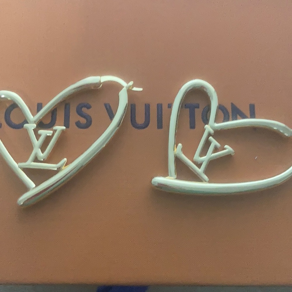 Louis Vuitton Louise Hoop Earrings